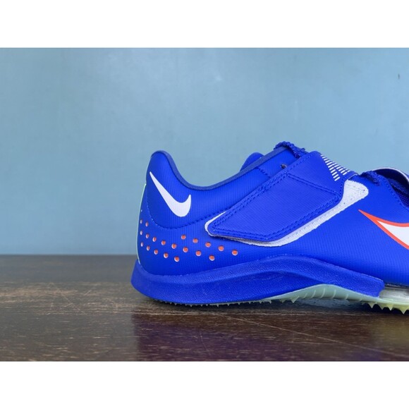 Nike Air Zoom Long Jump Elite Blue Track Spikes Men's Size 9.5 CT0079-400 - Picture 5 of 13